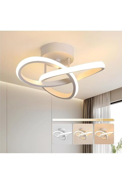 MarlaMall إضاءات سقف LED حديثة، مصباح سقف لغرفة المعيشة، إضاءة سقف LED داخلية...