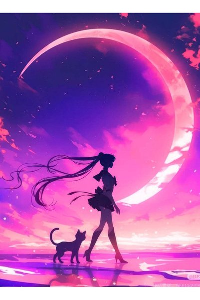BLANKD Sailor Moon Anime Metal Poster - Magnetic Wall Art Print