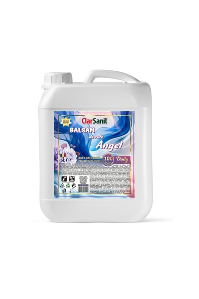 clarsanit Ангел Омекотител за тъкани, 100 изпирания, 5 л