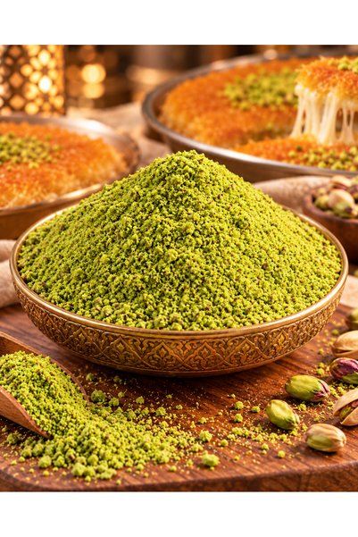Generic Brand فستق حلبي فاخرن مطحون – 250 جرام (ربع كيلو)