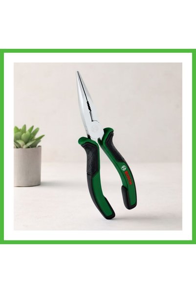 VAVENİ Kargaburun Pense 180 mm Uzun Uçlu Ergonomik Saplı ARZ