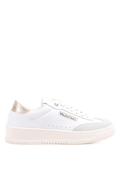 Valentino 95S7002VTC Beyaz Altın Kadın Deri Sneaker