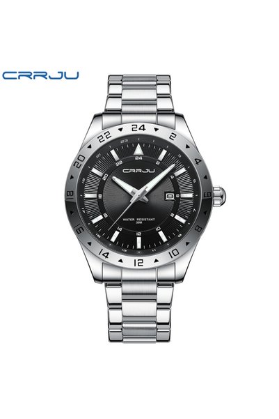 Bluejw 2023 Luxury New Men's Quartz Watch Stainless Steel 3ATM Waterproof Spo...