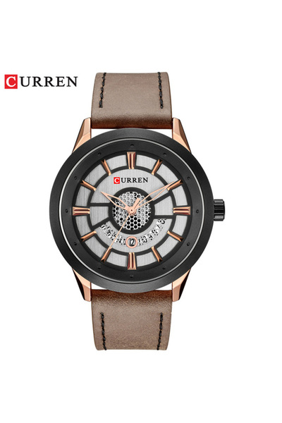 Bluejw ساعة CURREN 8330 للرجال، ساعة رياضية عصرية مقاومة للماء، ساعة يد فاخرة...