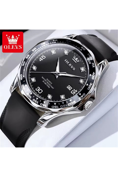 Bluejw OLEVS 9988 Men's Watch High Quality Sports Waterproof Luminous Green W...