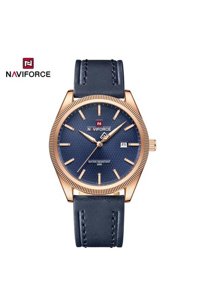 Bluejw NAVIFORCE 9276 Men's Business Casual Watch Mens Quartz Watch Calendar ...