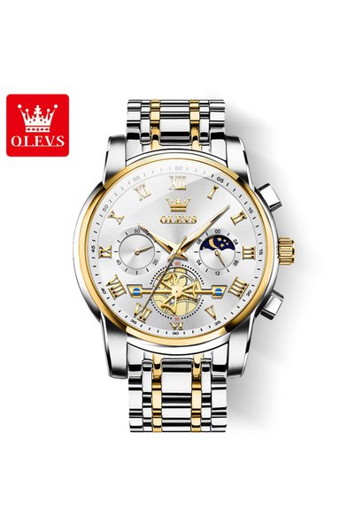 Bluejw Olevs 2859 Original Mens Style Quartz Watch Fashion Luxury Waterproof ...