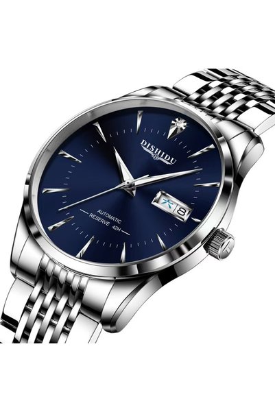 Bluejw Stainless Steel Quartz Automatic High Color Waterproof Luminous Double...
