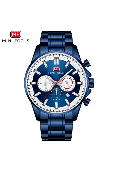 Bluejw Men's Casual Focus Watch with Multifunctional Waterproof Quartz Moveme...