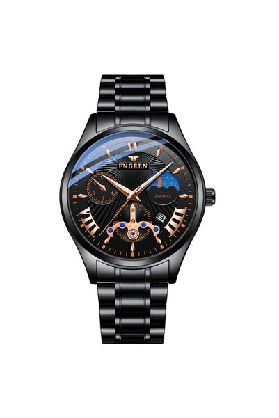 Bluejw Top Reloj FNGEEN Men's Calendar Waterproof Luxury Watches Ultra Thin Q...