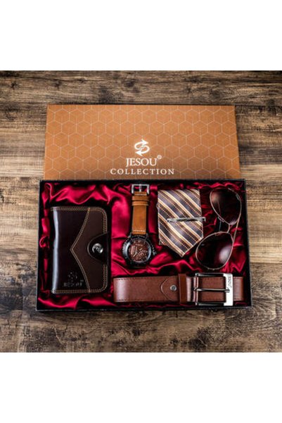 Bluejw Wholesale Fashion Men Gift Set Luxury Watch and Wallet Sunglasses Pen ...