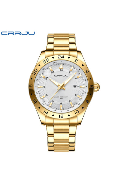 Bluejw 2023 Luxury New Men's Quartz Watch Stainless Steel 3ATM Waterproof Spo...