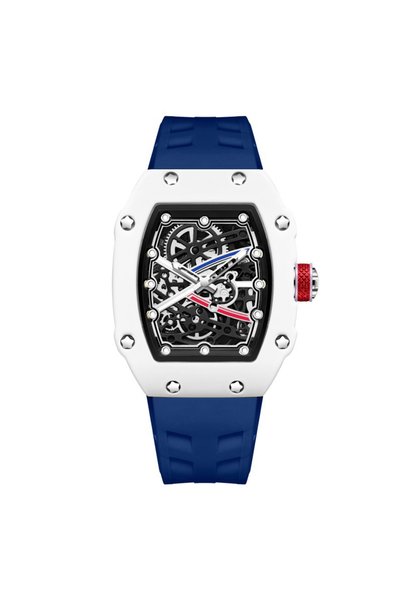 Bluejw Casual Tonneau Quartz Watch for Men