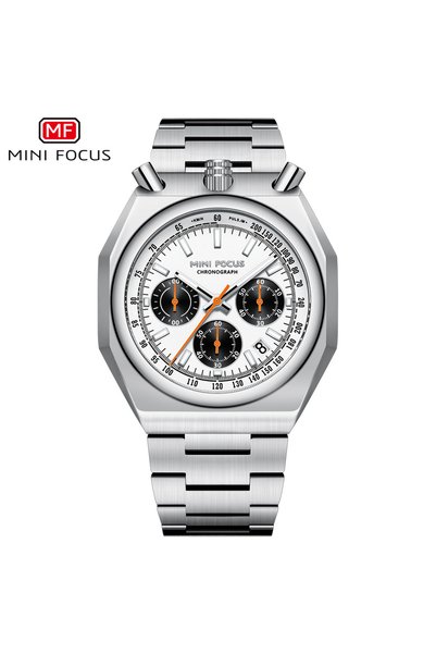 Bluejw ساعة يد رجالية كوارتز MINI FOCUS 0601G بتصميم كلاسيكي أنيق متعددة الوظ...