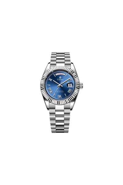 Bluejw New Dulunwe Brand Business Men's Watches Luxury Calendar Week Automati...