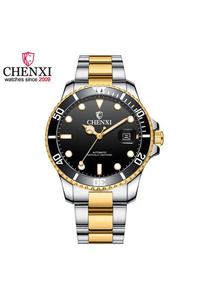 Bluejw Chenxi Watch 8805 Luxury China Men Quartz Watch Nice Stainless Steel B...