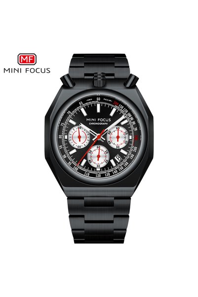 Bluejw ساعة يد رجالية كوارتز MINI FOCUS 0601G بتصميم كلاسيكي أنيق متعددة الوظ...