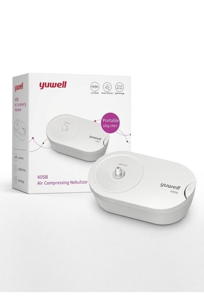 Yuwell 405B Portable Air Compressing Nebulizer - Lightweight Inhaler Machine ...
