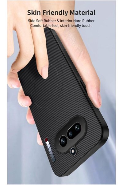 GBUFIYSN غطاء مغناطيسي لهاتف Nothing Phone 4a: غلاف واقي من البولي يوريثان ال...