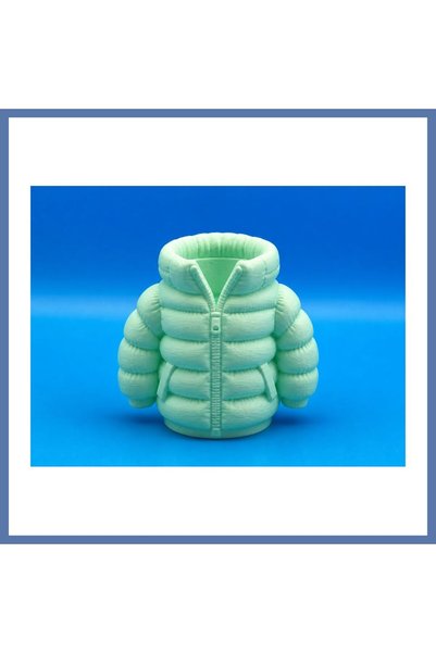Generic Brand 3D Printed Inflatable Coat Pen Holder - Desktop Organizer-Mint ...