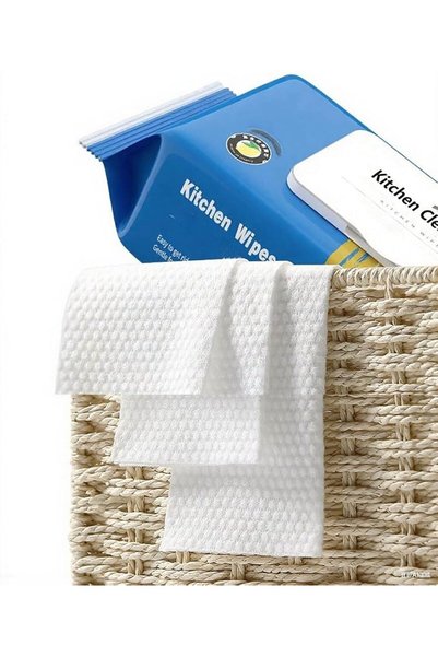 KASTWAVE Kitchen Cleaning Wipes 1 Pack - 80 Count - Gentle, Effective, Easily...