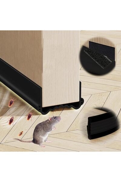 GENERAL Under Door Draft Stopper, 39'' Under Door Dust Blocker Bottom Exterio...