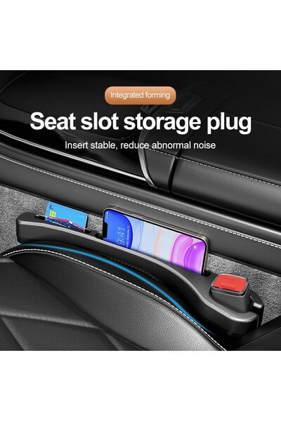Yelajoy 2 PCS Car Seat Gap Filler,Organizer Phone Holder Storage
