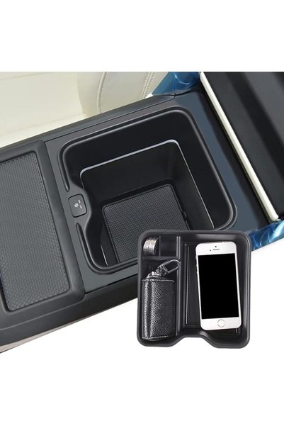 GENERAL Biujelh Center Console Storage Box Compatible with Land Rover Range R...