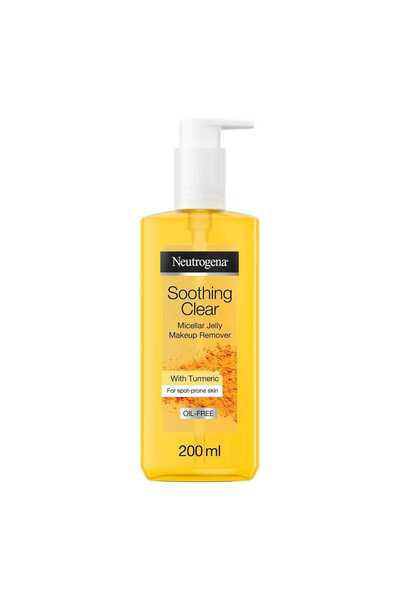 Neutrogena Soothing Clear Micellar Jelly Make Up Remover with Turmeric 200 ml