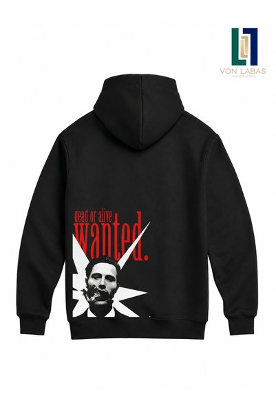 Grafftee Clothing Φούτερ Unisex με 3 κλωστές, Premium, με σχέδιο Hannibal