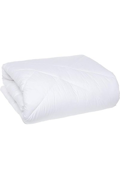 Hotel Linen Klub لحاف DEYARCO Renee White Cotton 233TC مقاوم للريش، مقاس: 220...