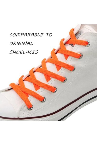 SWIUKPHE 1 Pair (8 Mm) of Flat Cords for Tennis, Polyester Flat Colored Shoelaces Double Layer for Sport, Fla