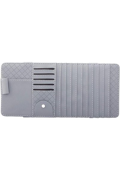 Akıl Yolu Yayıncılık Yolu Auto Car Sun Visor Organizer CD Luxury Leather Shad...