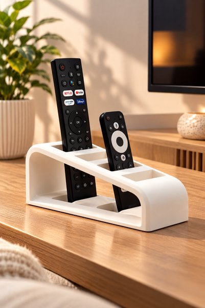 BOTE CONCEPT Kumanda Organizer Standı Uzaktan Kumanda Düzenleyici 4 TV Kumand...