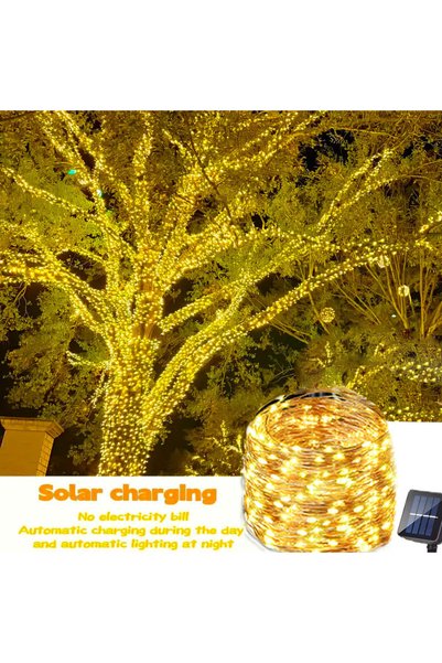 Choice 40m 400led None warm Outdoor Solar Powered LED String Lights Christmas...