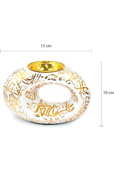Bakhoor BoSidin Small Oud Burner – Museum of the Future Inspired Design | High-Quality Incense Holder | Modern Ceram