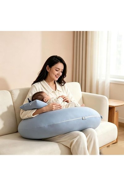 HQSLsund Nursing Pillow for Breastfeeding, Ergonomic Breastfeeding Pillows wi...