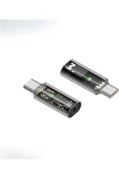 AyPenye Type C to 3.5mm DAC Kulaklık Dönüştürücü iPhone 15 ve Type C Telefon ile Uyumlu Çevirici OTGAX (2)