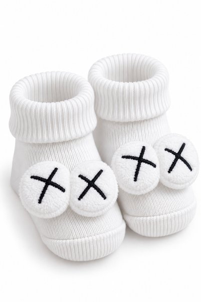 Babyhola 0-6 Ay Figürlü Pamuklu 3'Lü Erkek Bebek Çorap Seti 396