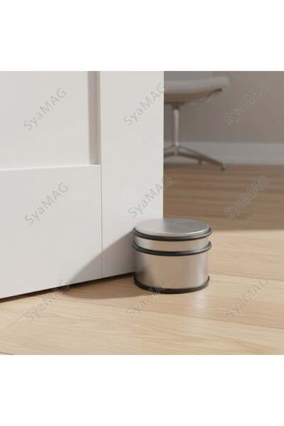 SyaMAG Opritor metalic pentru usa, 9,5x7 cm, baza antialunecare, cu 3 margini...