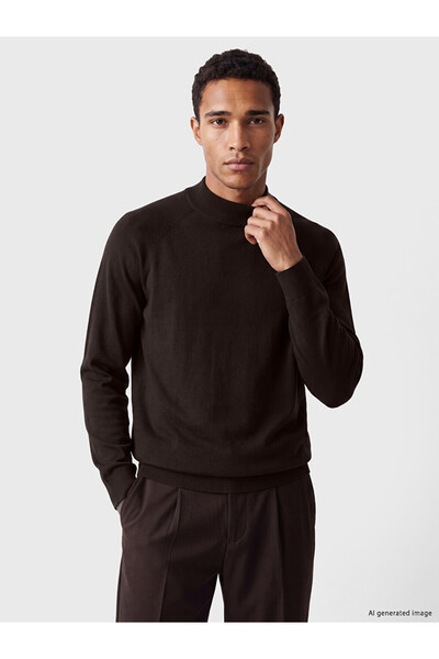 LC Waikiki Pulover Tricotat Mock Neck Bărbați