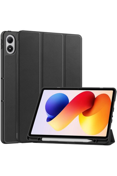 XGSM Husă tip carte pentru Xiaomi Redmi Pad 2 Pro 12.1", Smartcase, negru