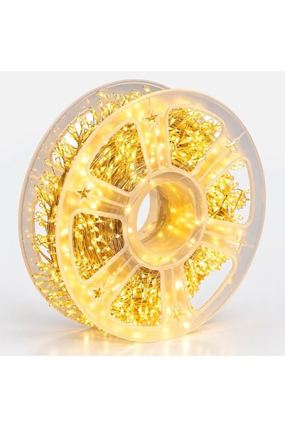 DD SHOP Cluster 400 LED-uri cald mf+memorie 20m