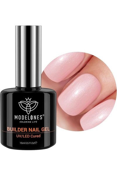 modelones Store جل بناء الأظافر موديلونز 8 في 1 - جل صلب يعالج بالضوء LED لتك...