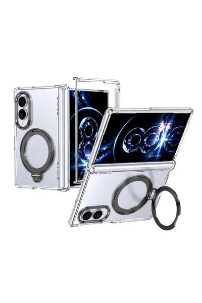 FONIX Διαφανής Θήκη για Samsung Galaxy Z Fold8, MagSafe, περιστρεφόμενο δαχτυ...