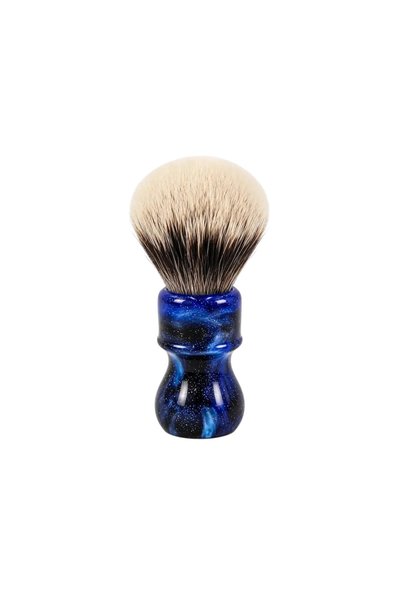 Yaqi Brush Yaqi Yıldızlı Gece Two Band Finest Badger 24 mm Porsuk Kılı Tıraş Fırçası