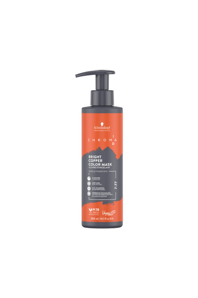 Schwarzkopf Επαγγελματική Μάσκα Χρώματος Συγκράτησης ChromaID Φωτεινό Χάλκινο...