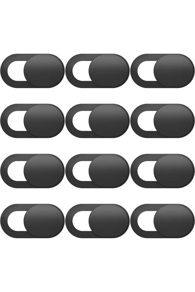 Generic 6 قطع من أغطية الكاميرا المنزلقة، غطاء كاميرا ويب فائق النحافة للسيار...