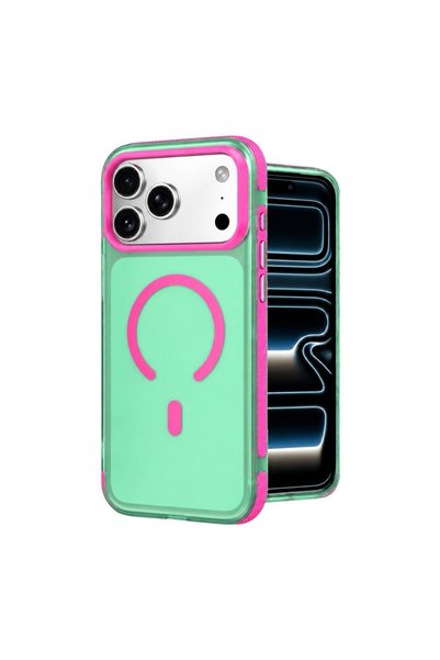 FONIX Protective Case for Apple iPhone 17 Pro, NeonPulse, MagSafe Compatibili...