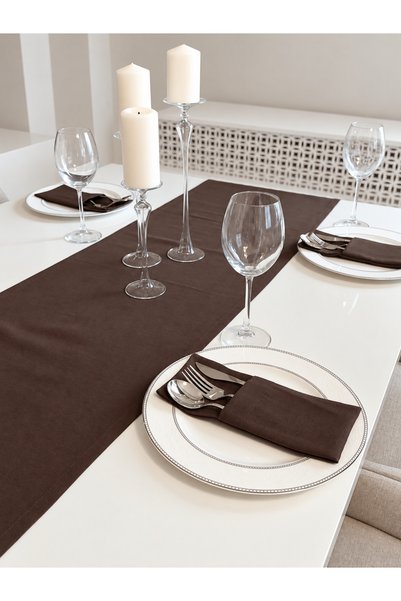 Decamor home اورا 6 قطع حامل ملاعق بني